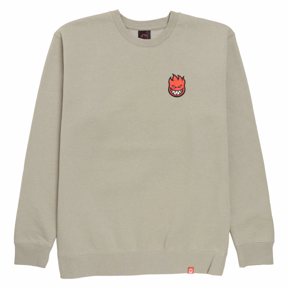 Outdoor Gear Spitfire Lil Bighead Fill Sweatshirt - Cement/Red/Black/White