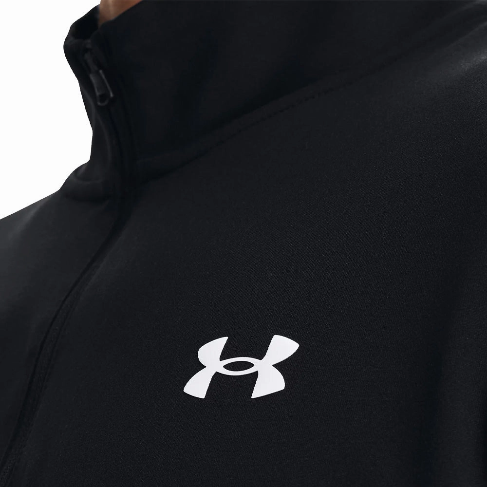 Under Armour Storm 1/2 Zip Pullover - Black/Pitch Grey Versatile Outfit Cuffed Sleeves
