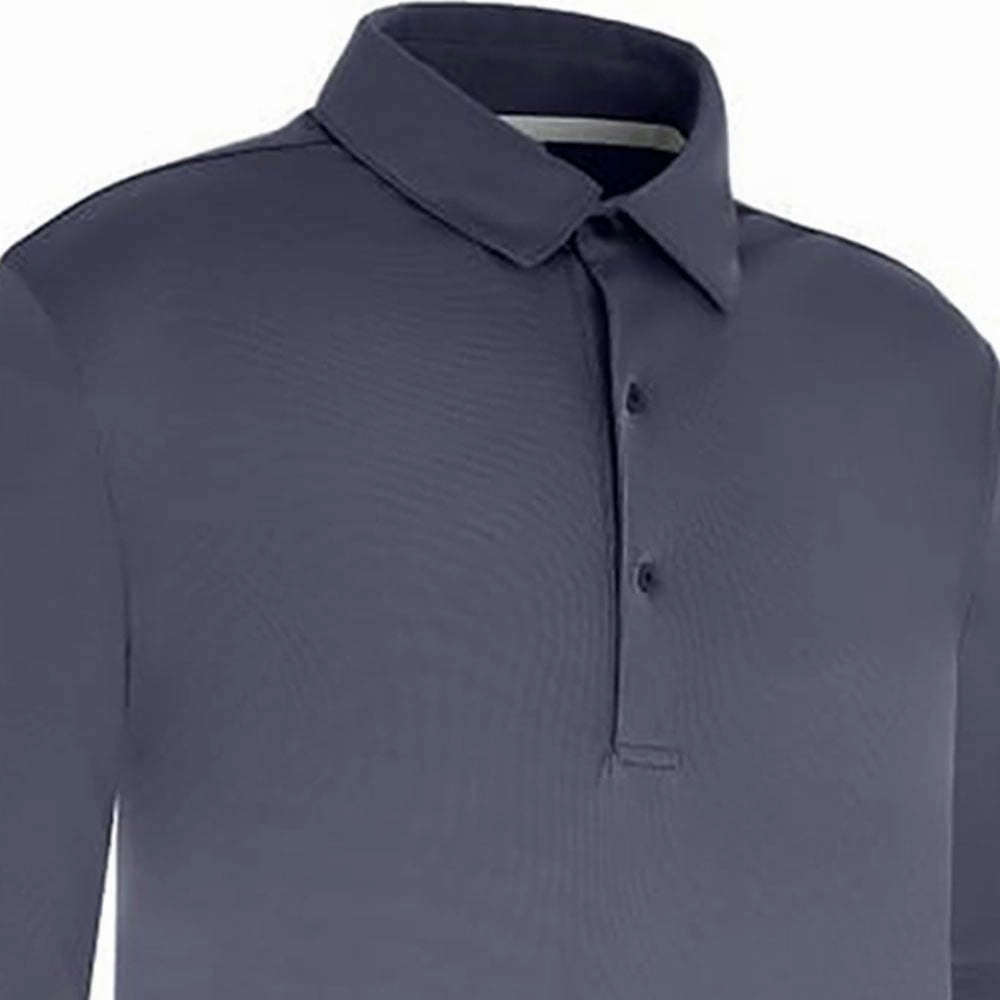 ProQuip Pro Tech Pin Dot Polo Shirt - Navy Relaxed Vibes Layerable Look
