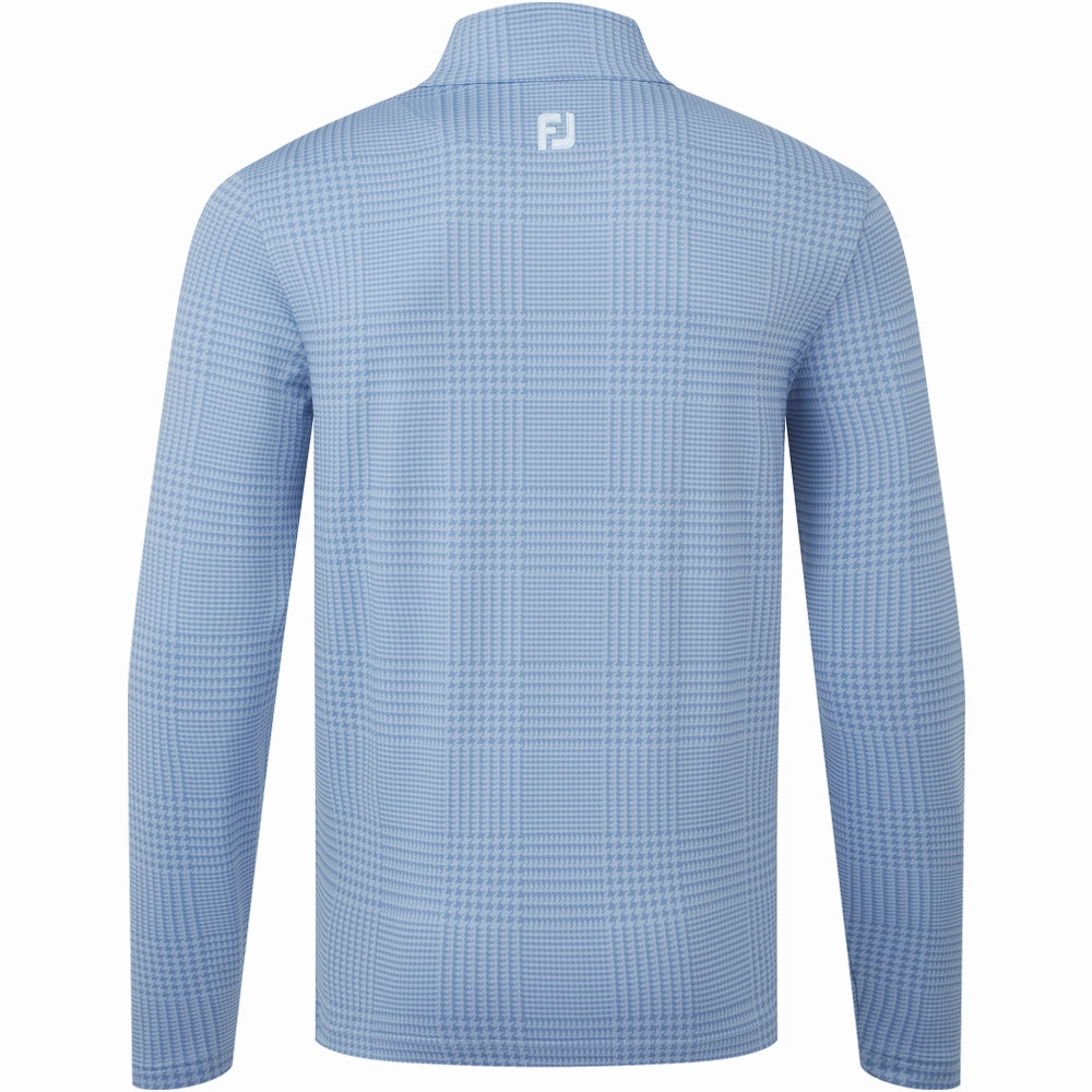 FootJoy Glen Plaid Print Chillout Pullover - Storm product pricing Urban Look