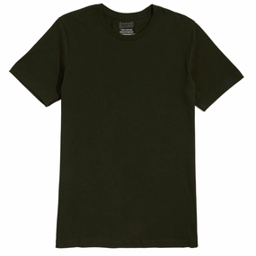 Seasonal Wear Anti Odor Treatment CCS Basis T-Shirt - Dark Olive