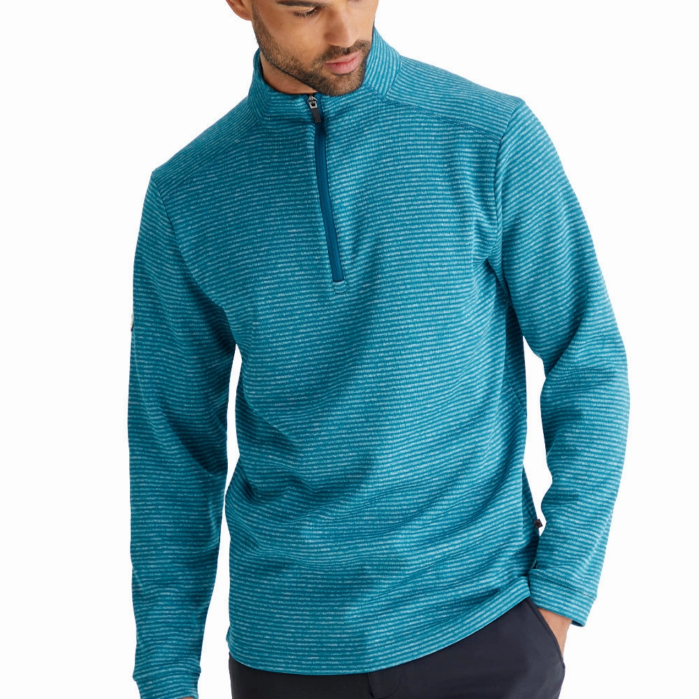Trendy Design Ping Bryon 1/2 Zip Mid Layer  - Forest Multi