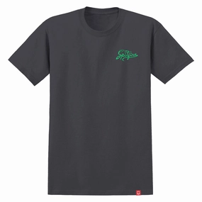 Comfy Fit Spitfire Snake Classic T-Shirt - Charcoal/Green/Black