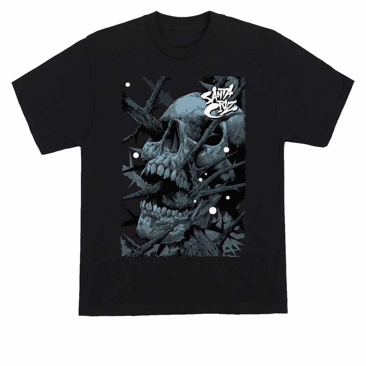 Santa Cruz Pace Deathtrap Oversized T-Shirt - Black Layering Options Casual Chic Look