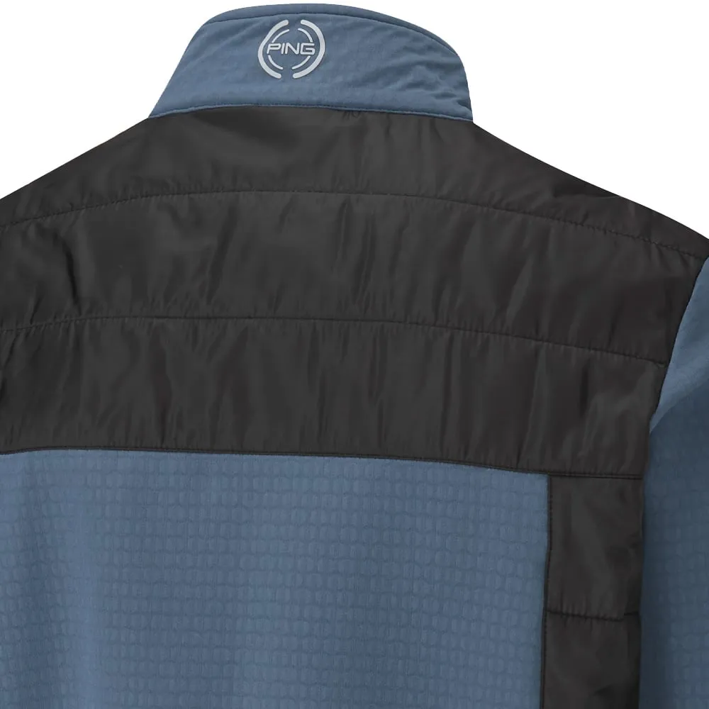 Ping Norse S4 Zoned Jacket - Stormcloud/Black Stretch Comfort Fit Snag Proof Surface