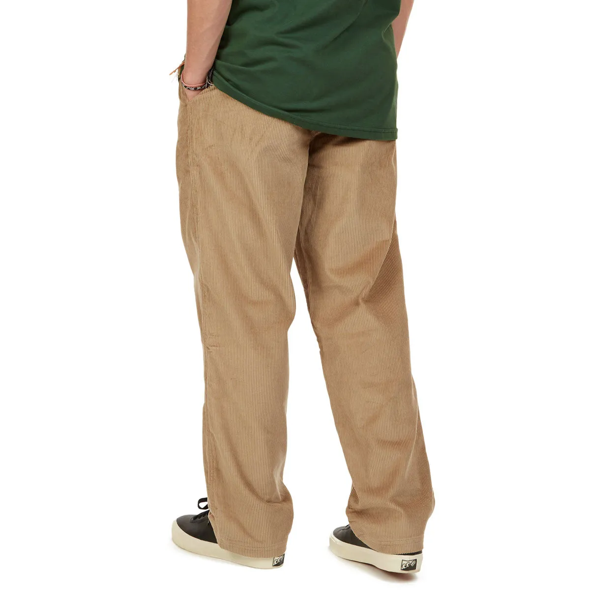 Flexible Ankle Cuffs CCS Original Relaxed Corduroy Pants - Tan