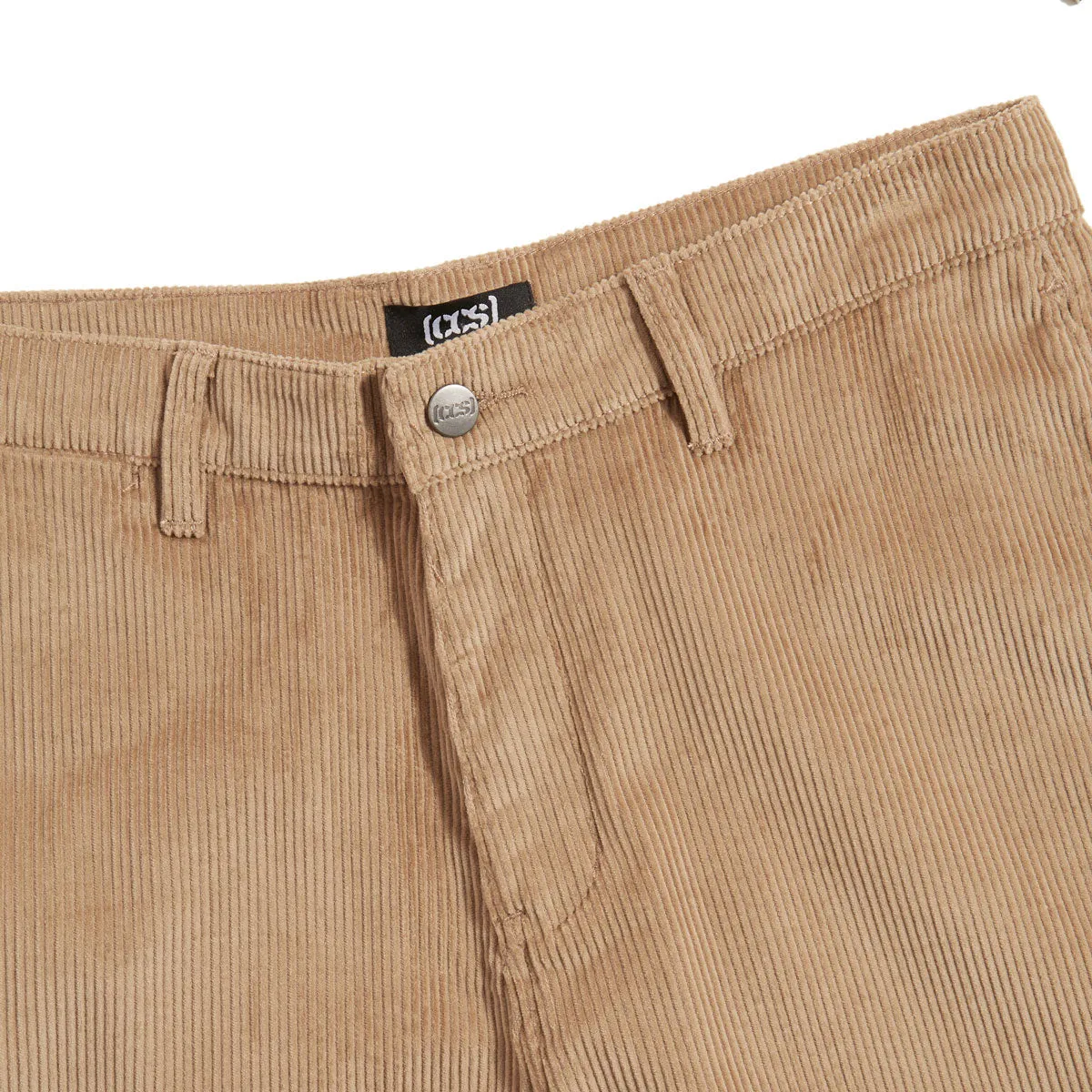 CCS Original Relaxed Corduroy Pants - Tan HypoallergenicFabric OdorResistantTreatment