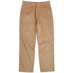 Slim Profile Comfort Wear Fit CCS Original Relaxed Corduroy Pants - Tan