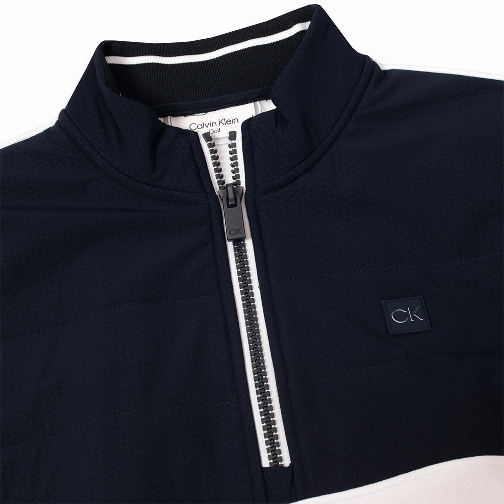 product anniversary charm Trendy Calvin Klein Atlantic Hybrid 1/2 Zip Pullover - White