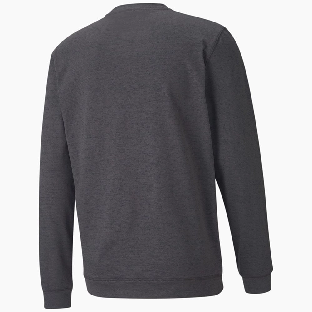 Urban Casual Puma Cloudspun Crewneck Sweater - Black Heather