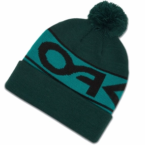 Clean Accent Oakley Factory Cuff Beanie Hat - Hunter Green