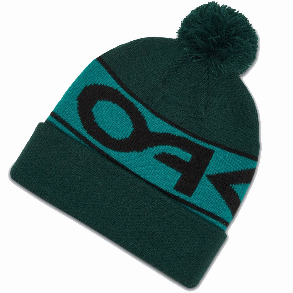 Clean Accent Oakley Factory Cuff Beanie Hat - Hunter Green
