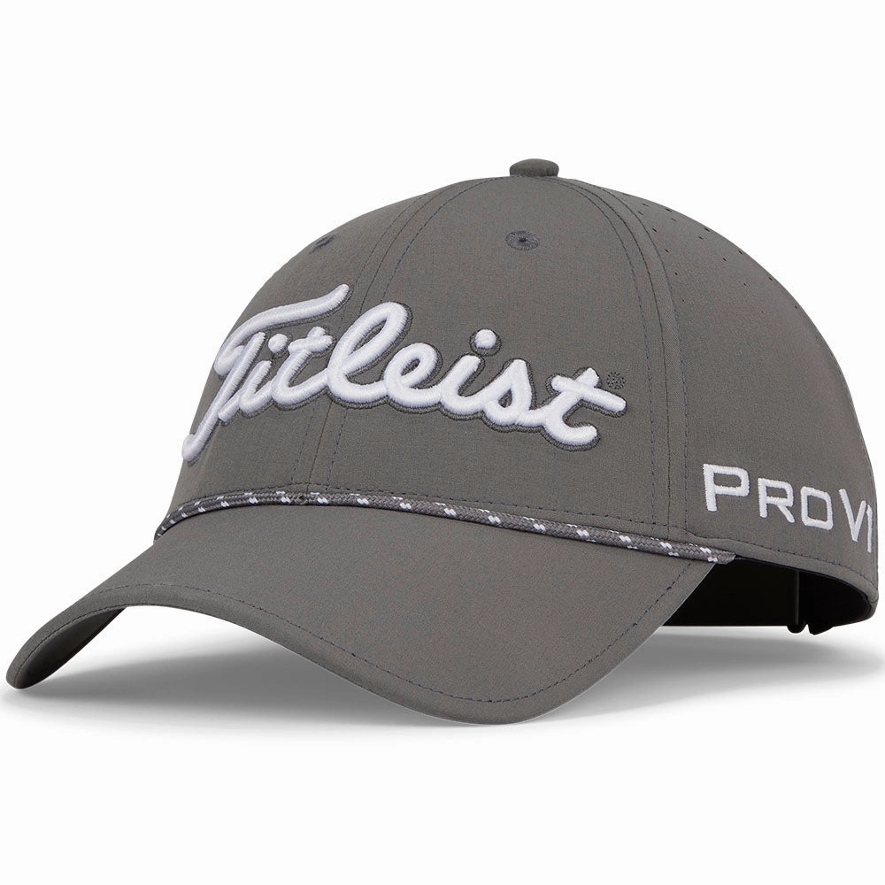 Titleist Tour Breezer Cap - Charcoal/White Workday Accessory Neutral Tones