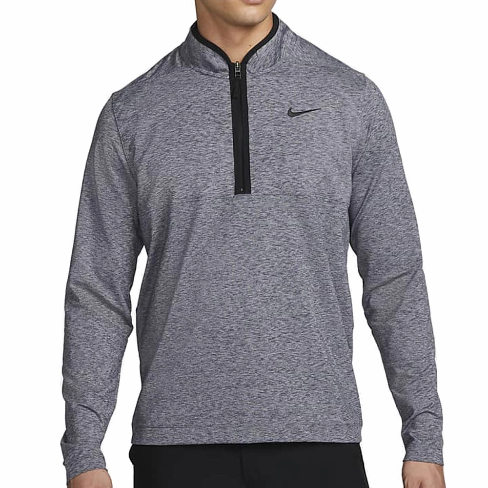 Nike Dri-FIT Victory 1/2 Zip Pullover - Obsidian/Pure/Black team wear keychain accents