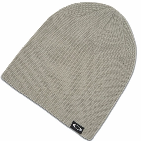 Essential Piece Oakley Backbone Beanie Hat - Stone Grey