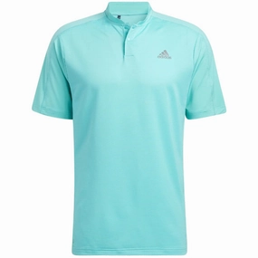 Drop Shoulder Cut Cozy Feel adidas Sport Collar Polo Shirt - Semi Mint Rush