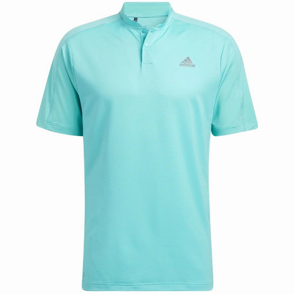 Drop Shoulder Cut Cozy Feel adidas Sport Collar Polo Shirt - Semi Mint Rush