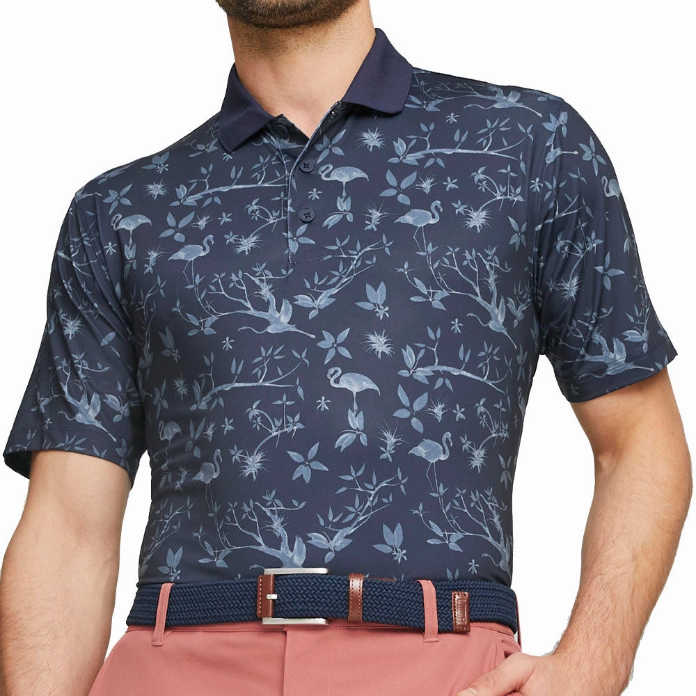 Puma MATTR Lagoon Polo Shirt - Navy Blazer/Evening Sky HighThreadCount