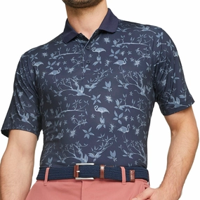 Puma MATTR Lagoon Polo Shirt - Navy Blazer/Evening Sky HighThreadCount