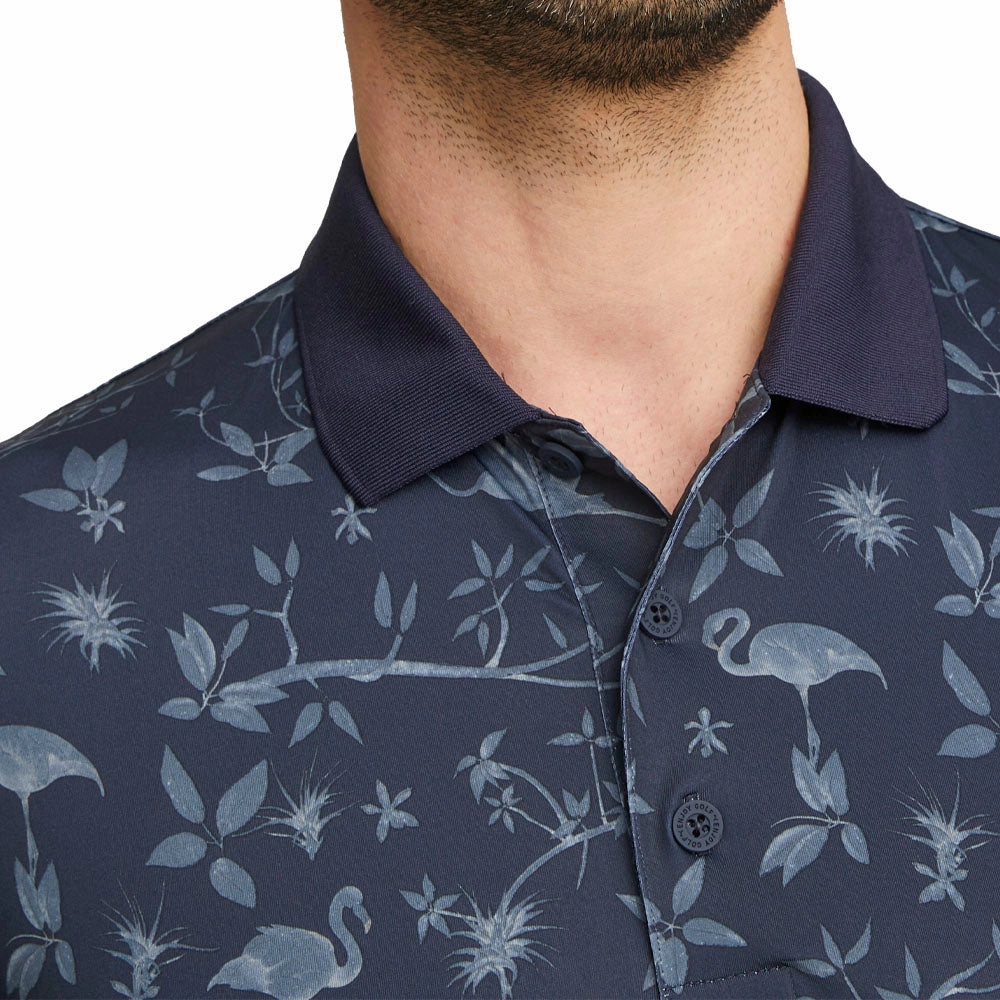 Puma MATTR Lagoon Polo Shirt - Navy Blazer/Evening Sky Regular Fit