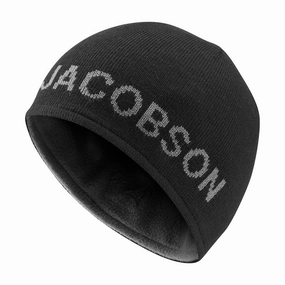 Oscar Jacobson Mount Hat - Black Polka Dot Monogram option