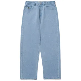 Layer-Friendly OrganicCotton HUF Cromer Signature Pants - Light Blue