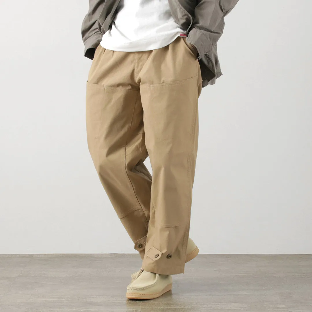 GARAGE GREEN WORKS / Double Knee 6 Pocket Pants Airy Feel Trendy Style