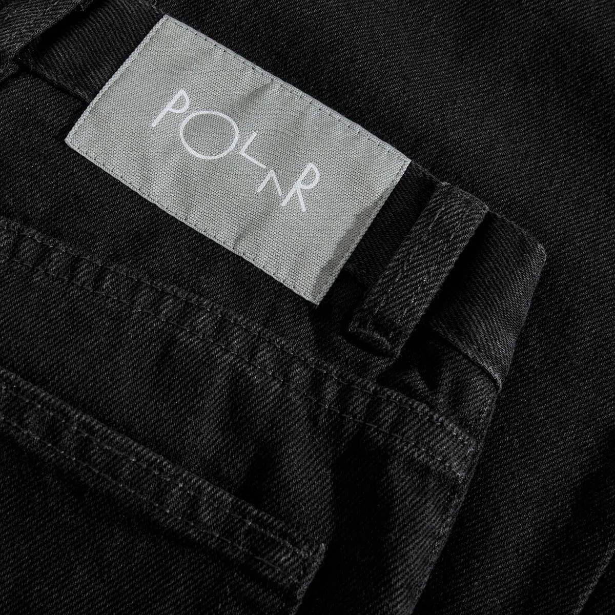 Sporty Comfort Fit Polar 89! Denim Jeans - Pitch Black