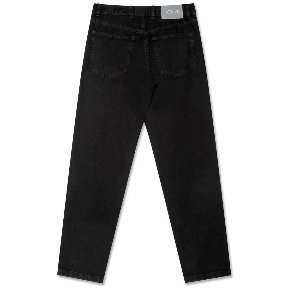 Polar 89! Denim Jeans - Pitch Black Breathable Waistband Commuter Ready