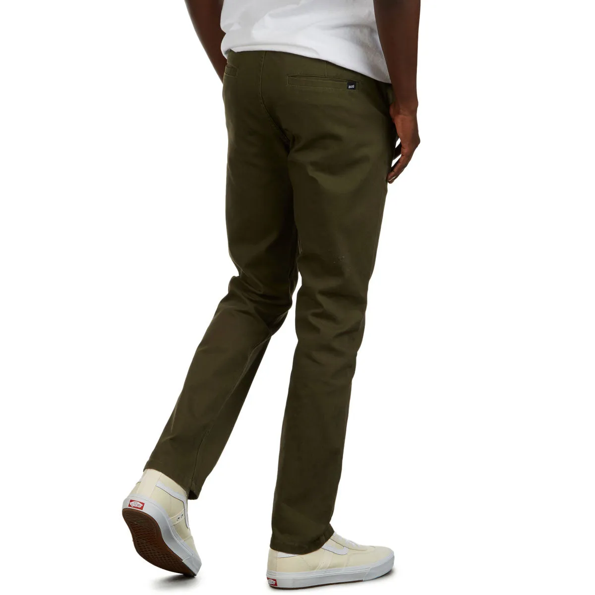 Softened Hem CCS Straight Stretch Chino Pants - Olive