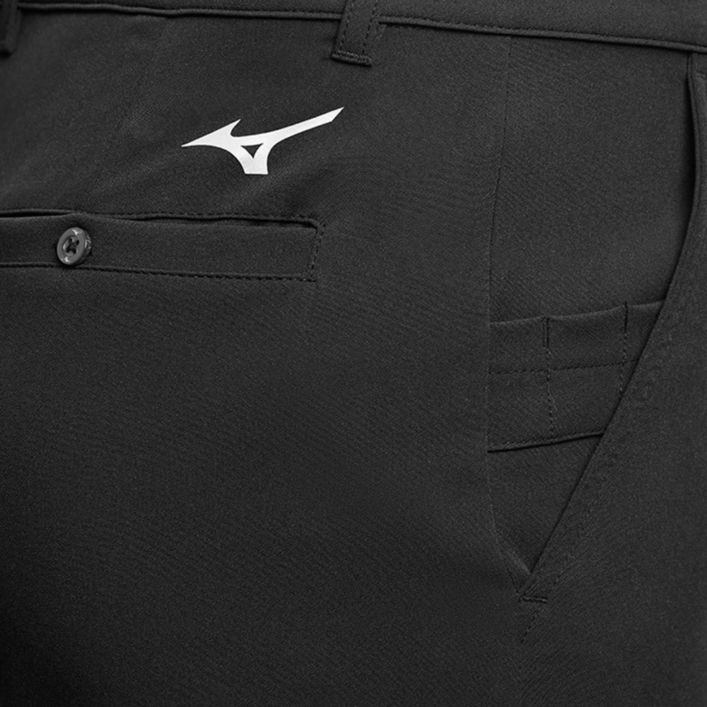 Ripstop Texture Mizuno Tapered Trousers - Black