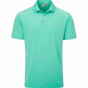 Casual Style Slim Fit Design Ping Lindum SensorCool Polo Shirt - Aquarius