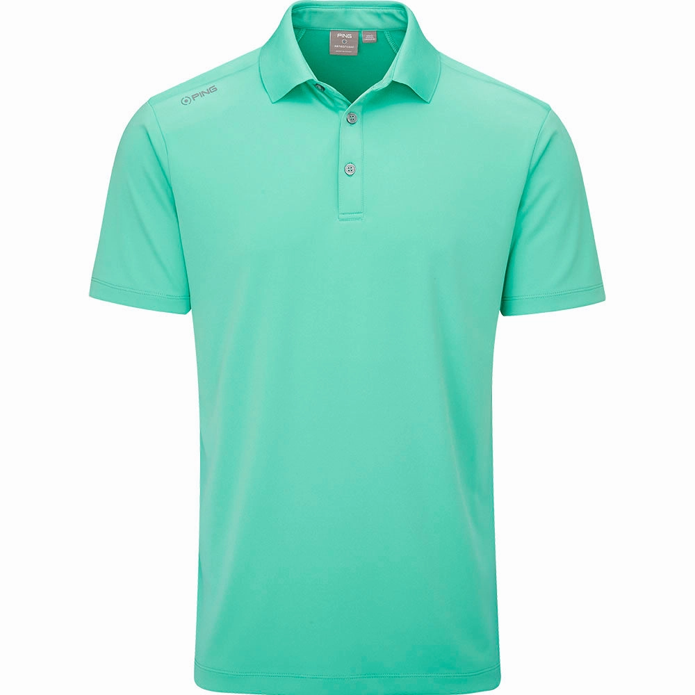 Casual Style Slim Fit Design Ping Lindum SensorCool Polo Shirt - Aquarius