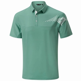 Cozy Vibe Mizuno Laser RB Polo Shirt - Canton Green