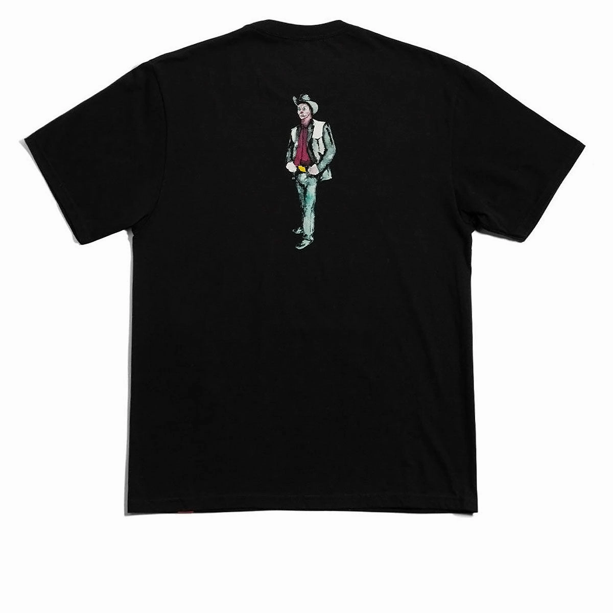 Comfortable Casual Chocolate Art Official T-Shirt - Black