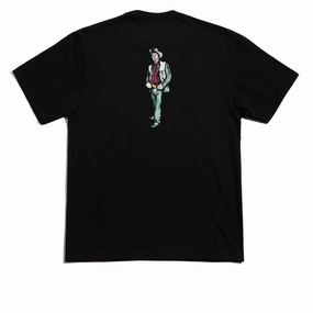 Comfortable Casual Chocolate Art Official T-Shirt - Black