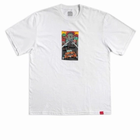 budget-friendly Cozy Fit Chocolate Fiend Street T-Shirt - White