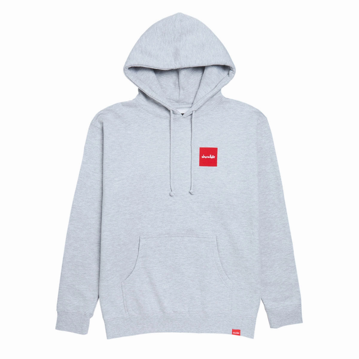 Chocolate Square Hoodie - Ash Heather group style windproof lining
