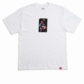 Chocolate x Waylon Live T-Shirt - White Casual Wear Trendy Apparel