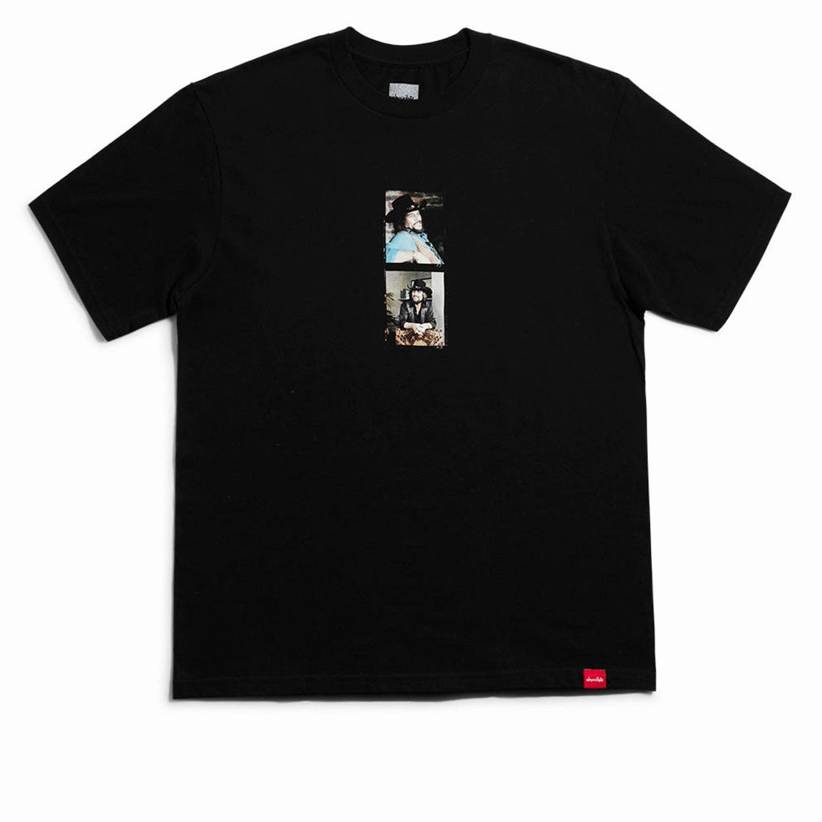 right size Pocket Design Chocolate x Waylon Ramblin Man T-Shirt - Black
