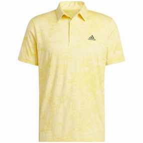 Versatile Outfit adidas Jacquard Polo Shirt - Almost Yellow/Impact Yellow