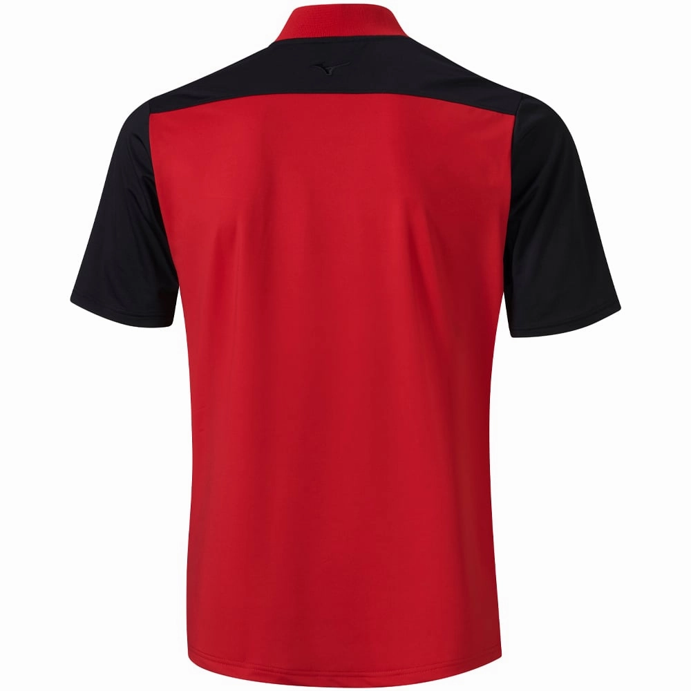 Outdoor Comfort Mizuno Floral GC Polo Shirt - Red