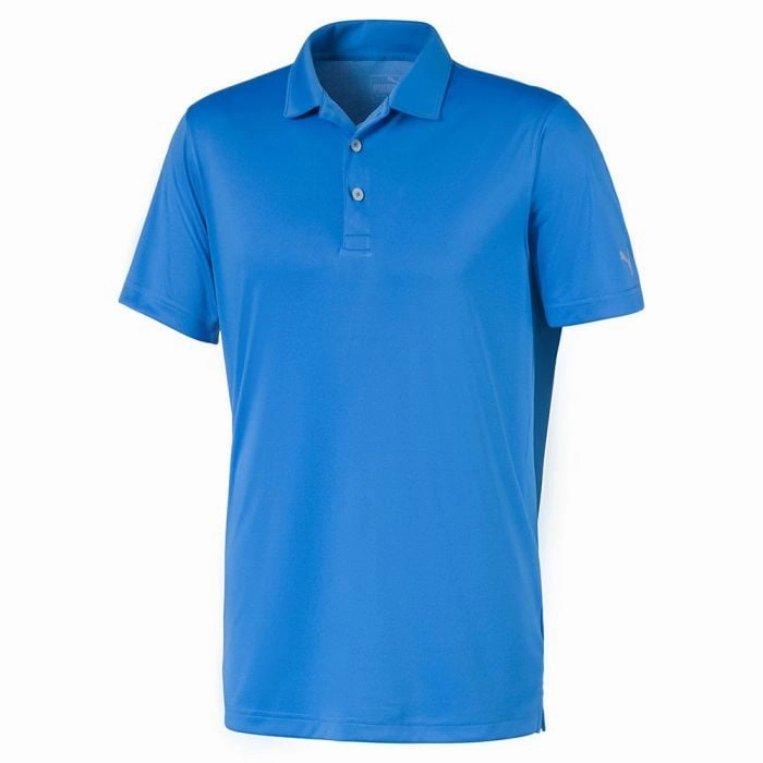 Soft Fabric Puma Rotation Golf Polo - Ibiza Blue