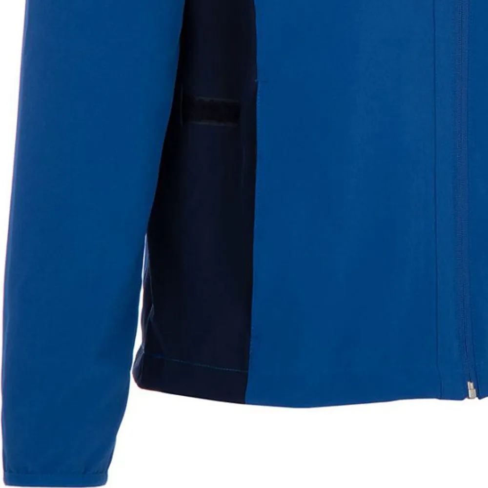 ProQuip Gents Pro Tech Long Sleeve Wind Jacket - Royal/Navy Anti Pilling Surface Treatment