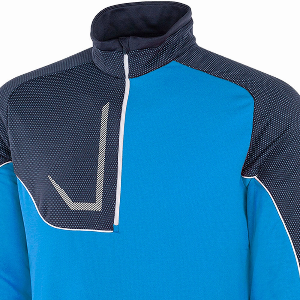 Winter Ready product team spirit Galvin Green Daxton 1/2 Zip Insula Pullover - Blue/Navy/White