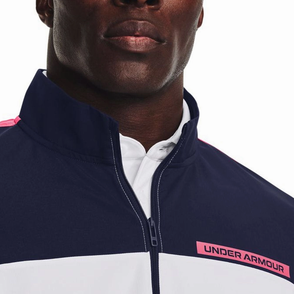 Under Armour Storm Windstrike 1/2 Zip Pullover - White/Midnight Navy industry standard Daily Sporty