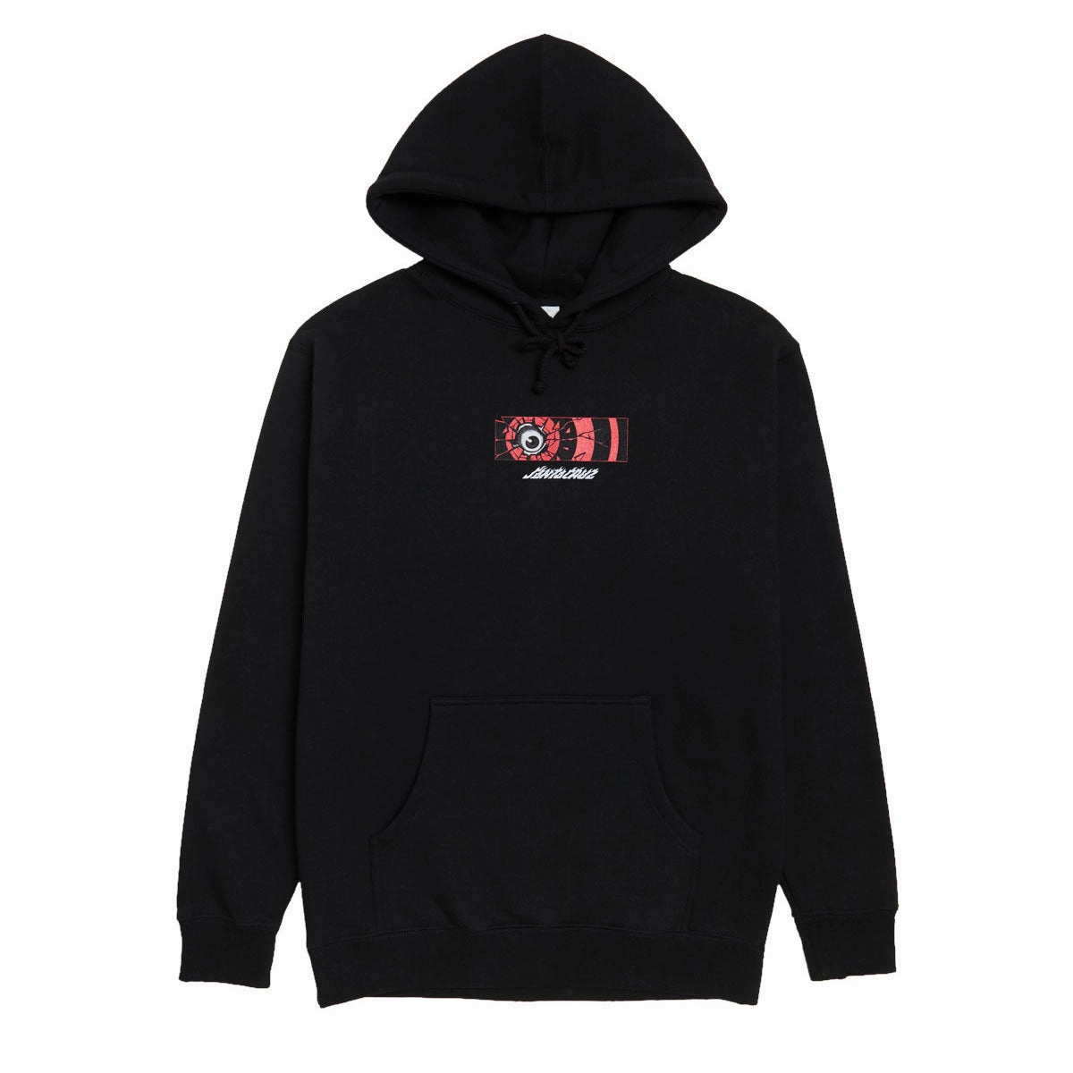 Beach club style Stretchable Material Santa Cruz Roskopp Dissect Hoodie - Black