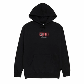 Beach club style Stretchable Material Santa Cruz Roskopp Dissect Hoodie - Black