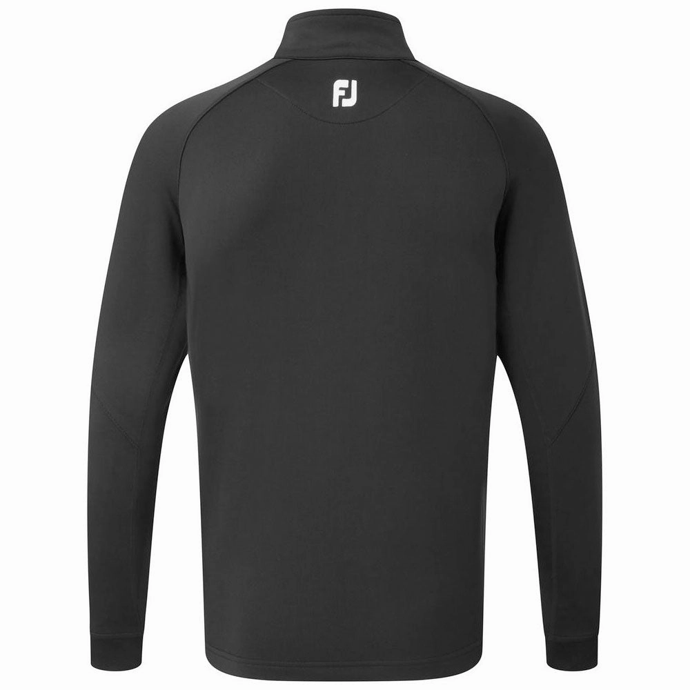 FootJoy Performance Chill-Out Pullover - Black product UV resistant protection Daily Fit