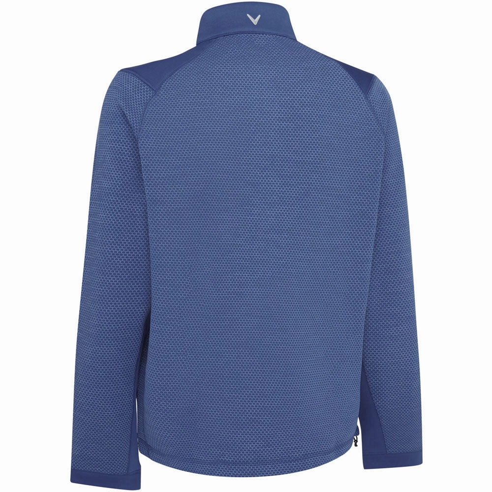 product clip convenience Trendy Top Callaway 1/4 Zip Hex Fleece - Med Galaxy Heather